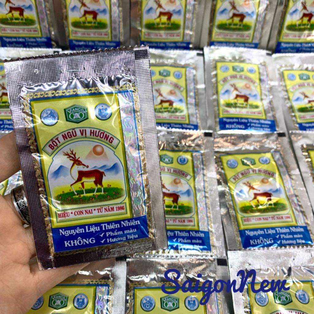 Bot Ngu Vi Huong Con Nai - Five Flavored Flour 3.5g | Shopee Malaysia