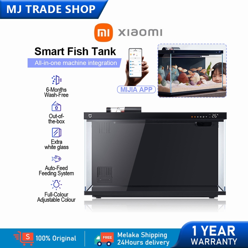 Curated visual reference: Xiaomi Mijia Smart Fish Tank Aquarium Voice Control Colourful Lighting Photo Inspiration
