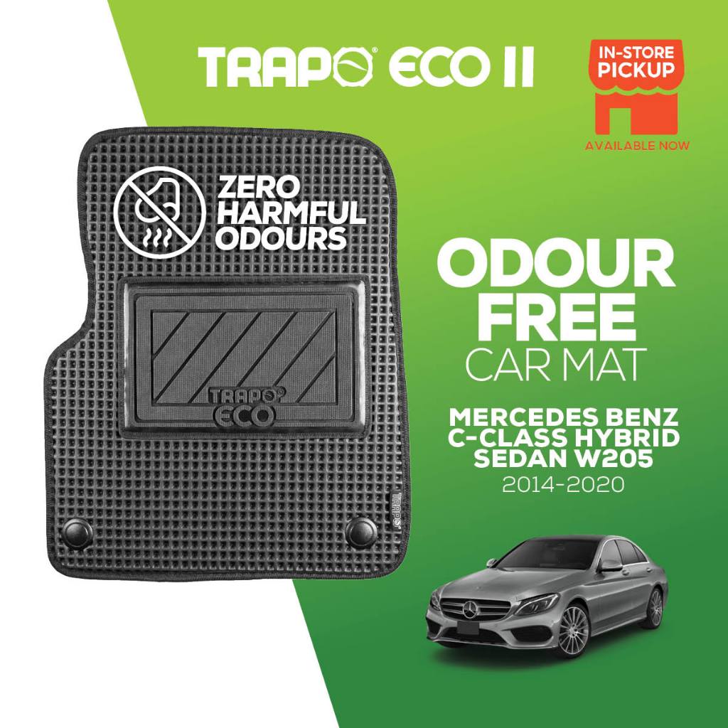 Trapo Eco Car Mat Mercedes Benz CClass Hybrid Sedan W205 (20142020