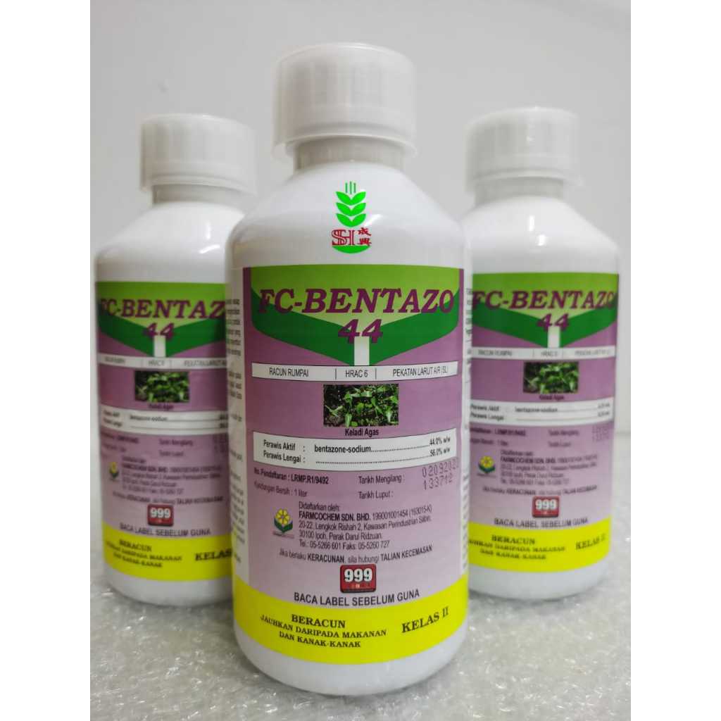 1L FC Bentazo 44 / Bentazone Sodium 44% / Sentuhan /Rumpai /Rumput ...