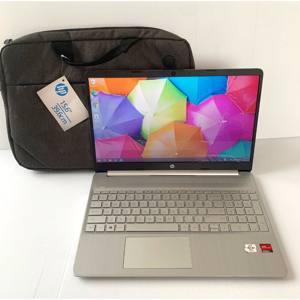 Used Hp Laptop 15s Eq1018au 156 Hd Amd Athlon Silver 3050u 256gb Ssd Amd Radeon Graphics 1298