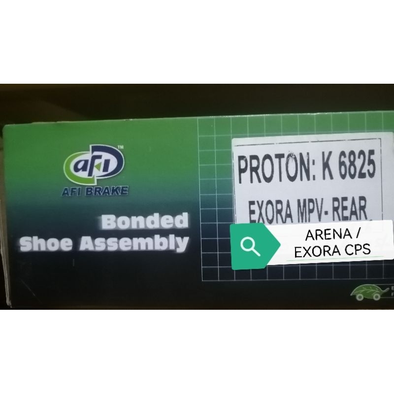 Proton Exora CPS / Proton Arena Rear Super Grip Brake Shoes AFI ...