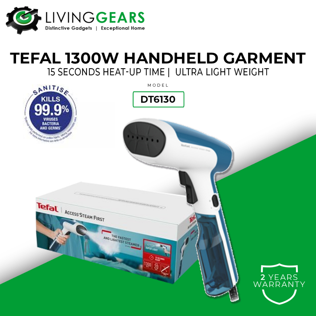 Tefal Access Steam First Travel / Handy Handheld Garment Steamer 1300W