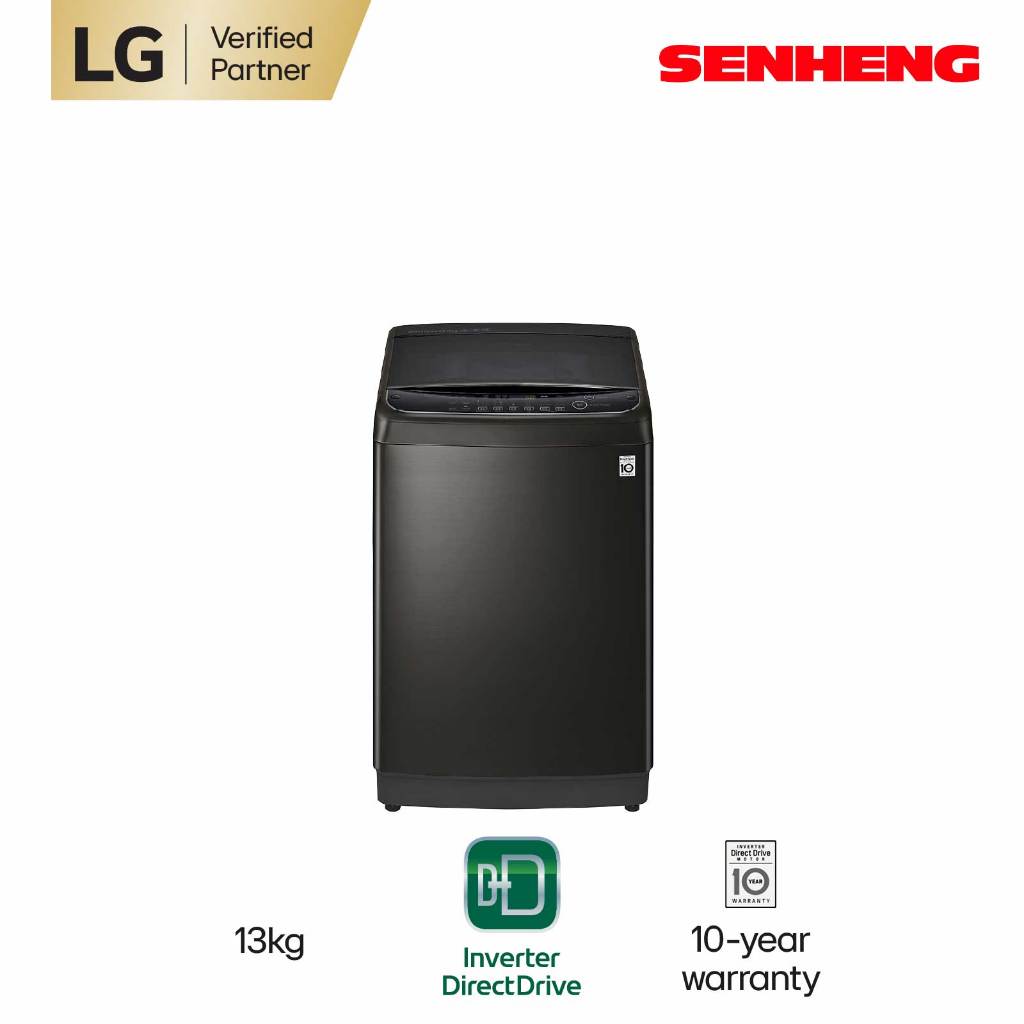 LG 13kg Top Load Washing Machine TH2113DSAK with 6 Motion Inverter