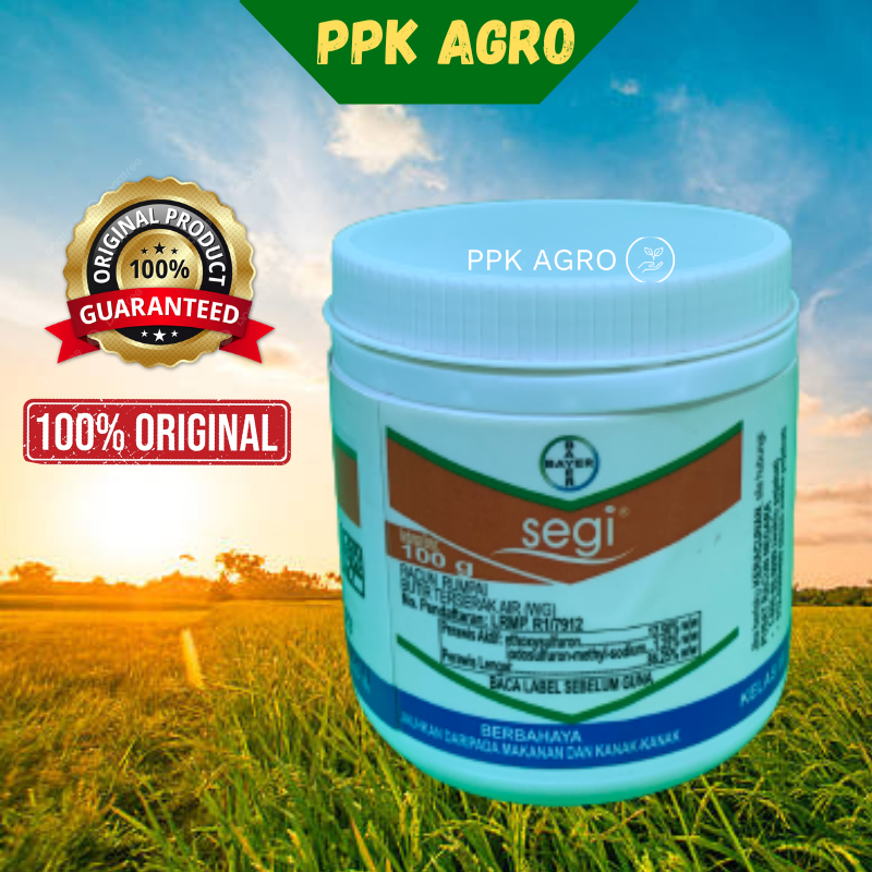 100g SEGI BAYER RACUN RUMPUT Ethoxysulfuron 12.5 Sama SUNRICE Racun