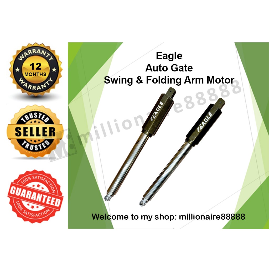 Eagle Auto Gate Swing and Folding Arm Motor (1pair) Shopee Malaysia
