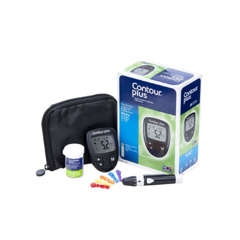 Contour Plus (including Blood Glucose Monitor, Strip and Lancet)