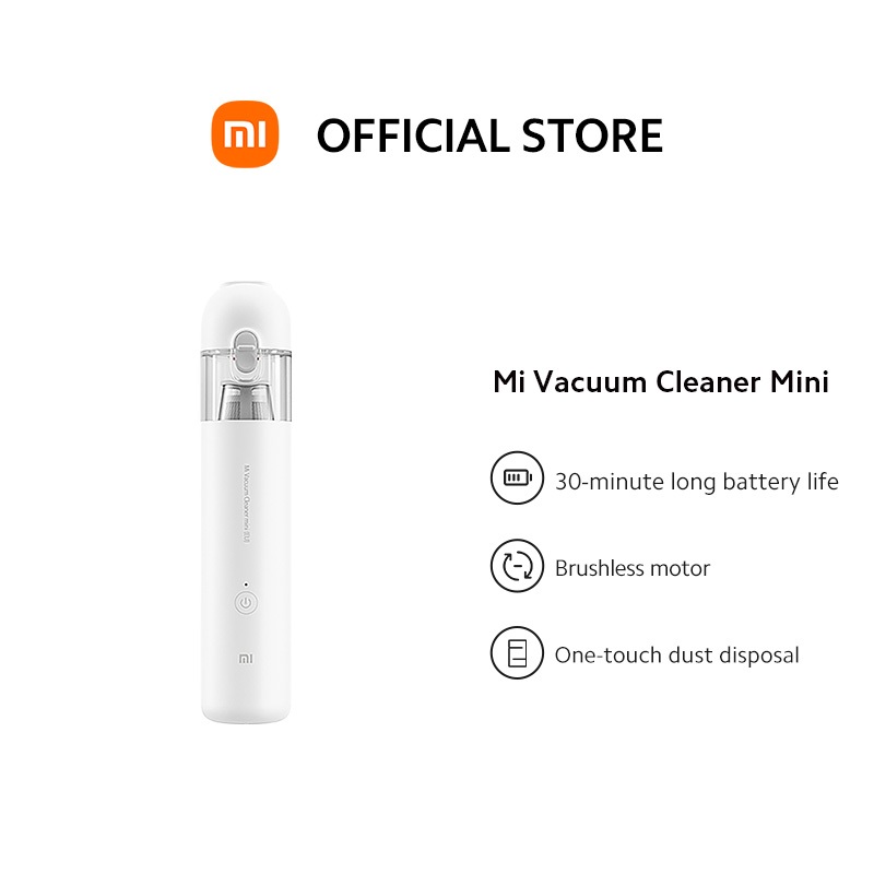  Xiaomi Handheld Vacuum 13,000Pa, Powerful Brushless Motor  Cordless Car Vacuum Cleaner, Ultra Lightweight Portable Mini Hand Vacuum  Rechargeable with Type-C Cable for Car/Home/Pet Hair