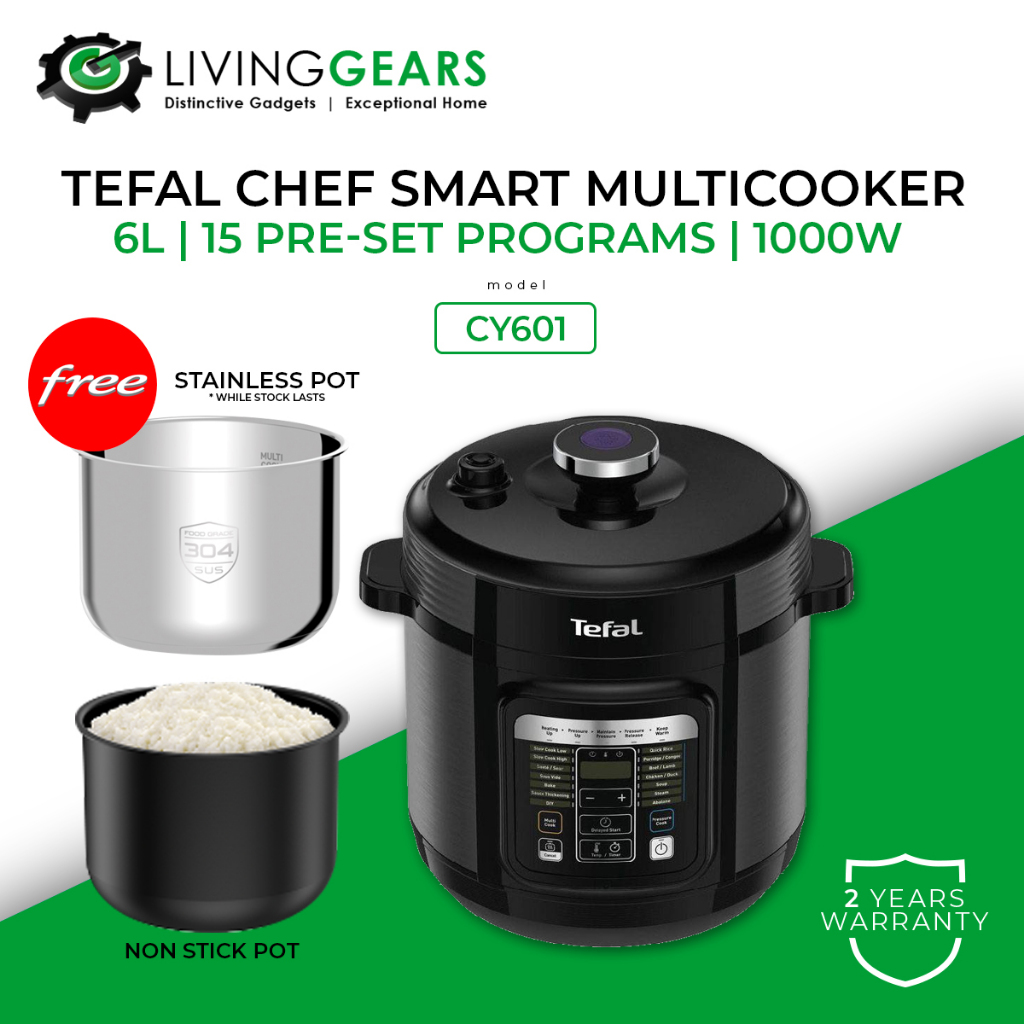 Pressure cooker tefal discount 6l