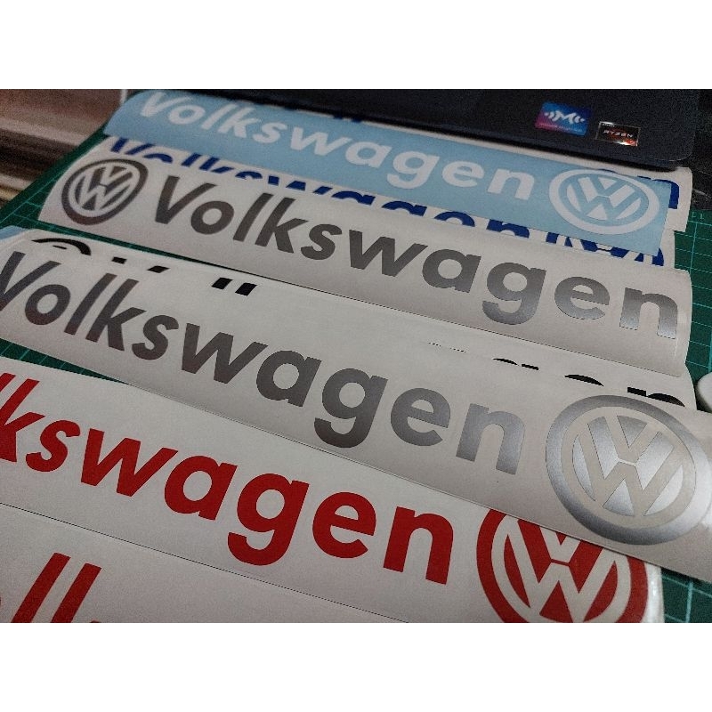 sticker potong VOLKSWAGEN oracle 651 sepasang (kiri kanan) | Shopee ...