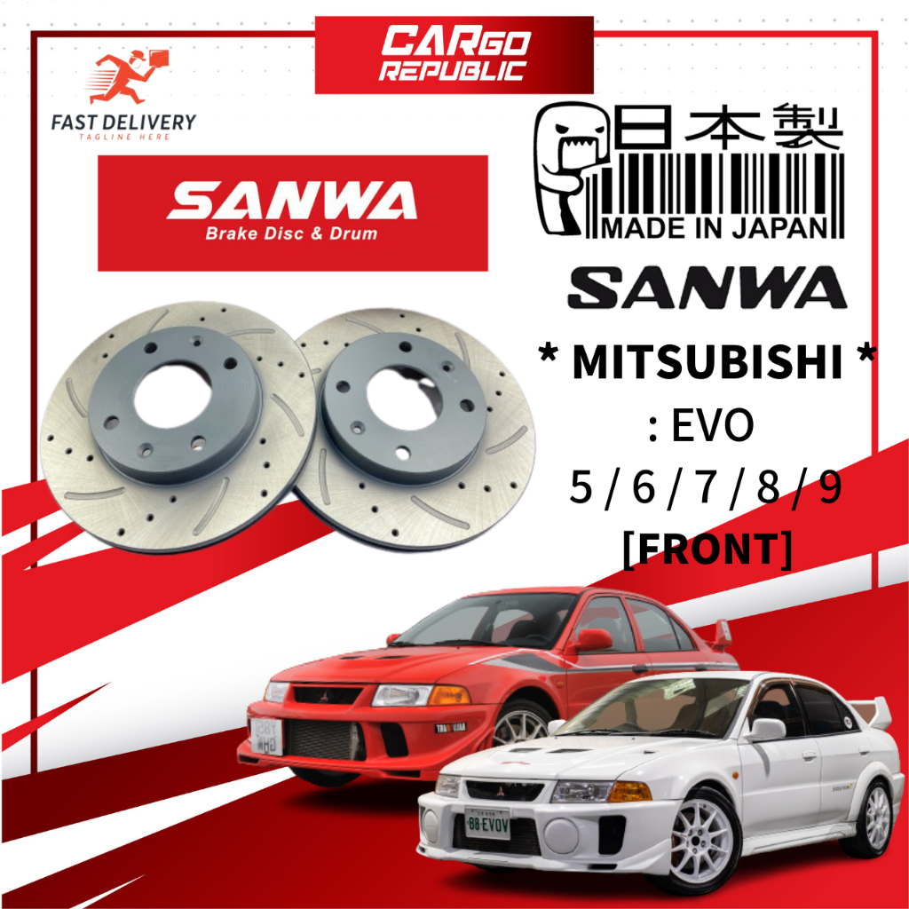 StopTech Select Sport 08-11 Mitsubishi Evo X Slotted and Drilled Right Rear Rotor main image 0
