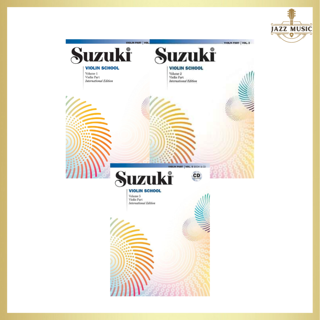 Suzuki Violin School Volume 1/2/3/5 (With CD) | Shopee Malaysia