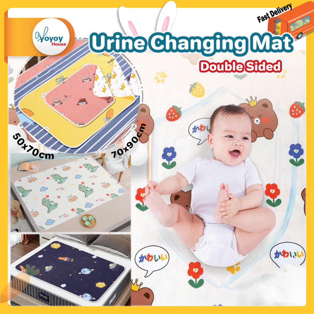 (Yoyoy) Baby Urine Mat Diapers Changing Pad Waterproof cotton Portable