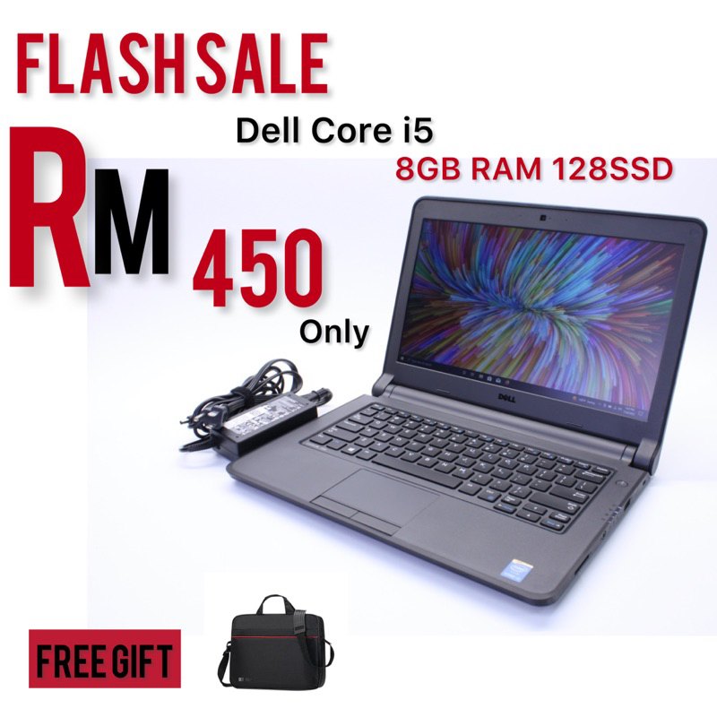 Dell Latitude 3350 Laptop CORE i5 5th Generation / 8GB/ 128GB SSD ...