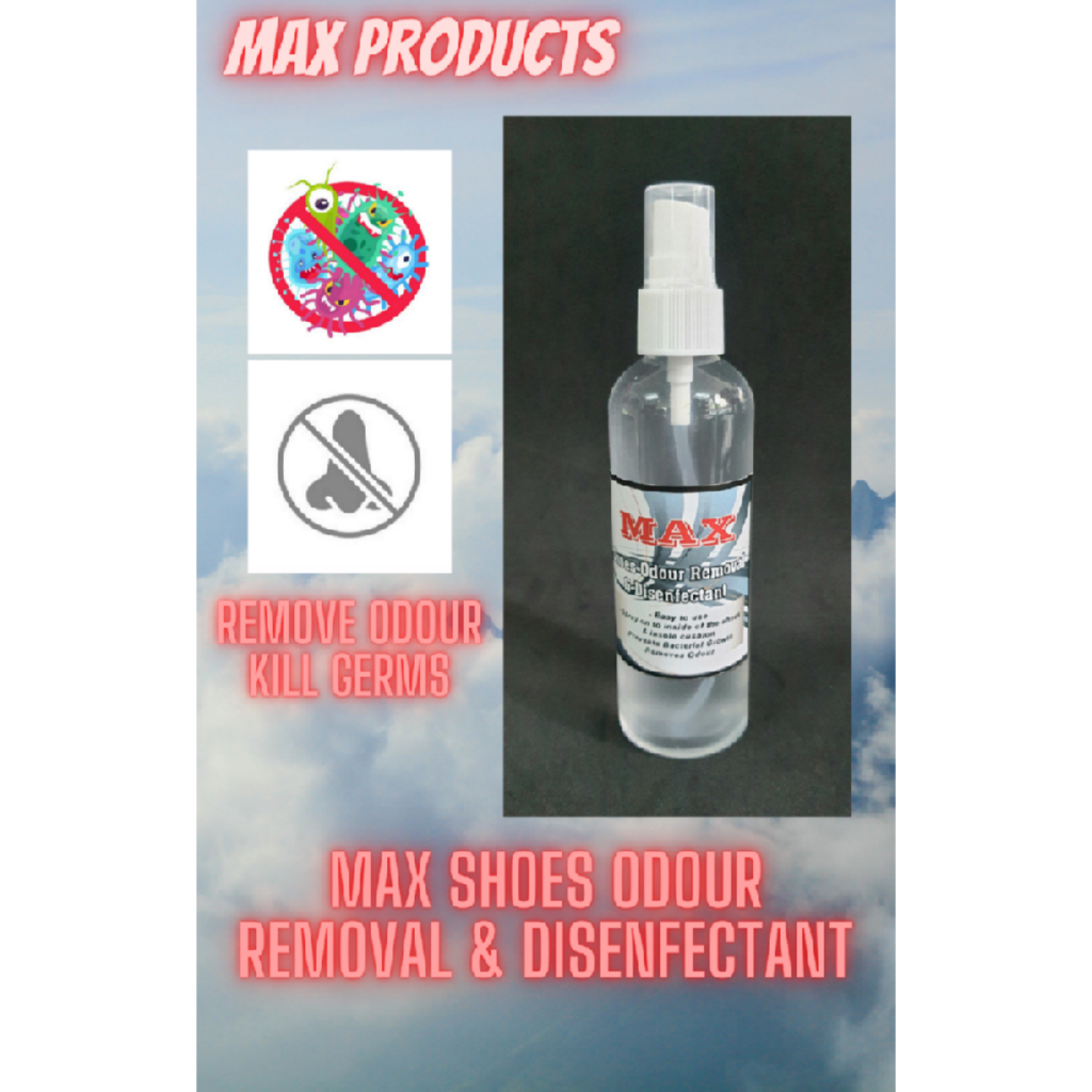 MAX Shoes Odour Removal & Disenfectant Shopee Malaysia
