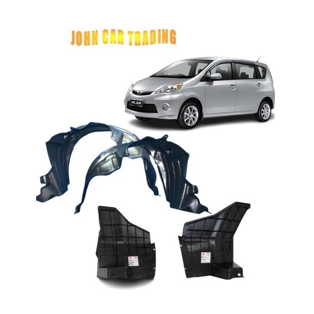 Perodua Alza Fender Inner Cover Liner Under Suspension Whees Cover Daun ...