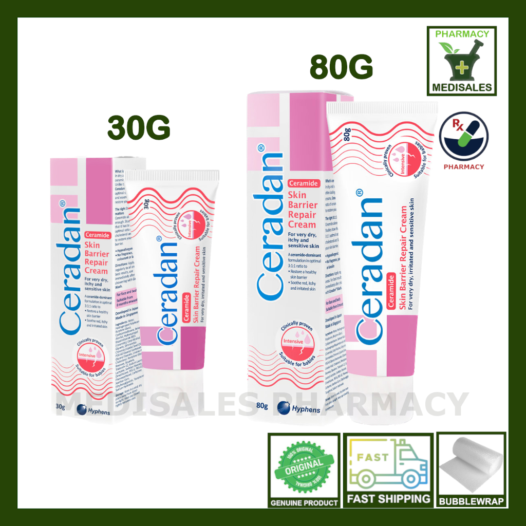 CERADAN SKIN BARRIER REPAIR CREAM 30G | 80G | Shopee Malaysia