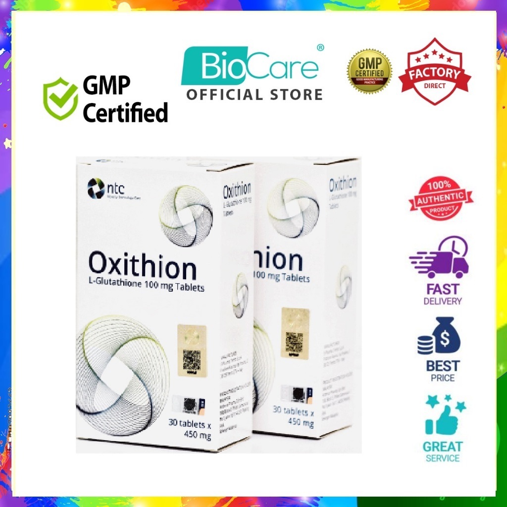 New Packaging Oxithion L-Glutathione 100mg/Tablets Skin Brightening ...