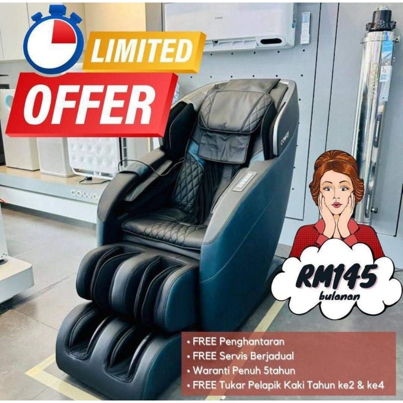 100 Cashback 🤑massage Chair Coway 😮kerusi Urut Coway Viral Shopee