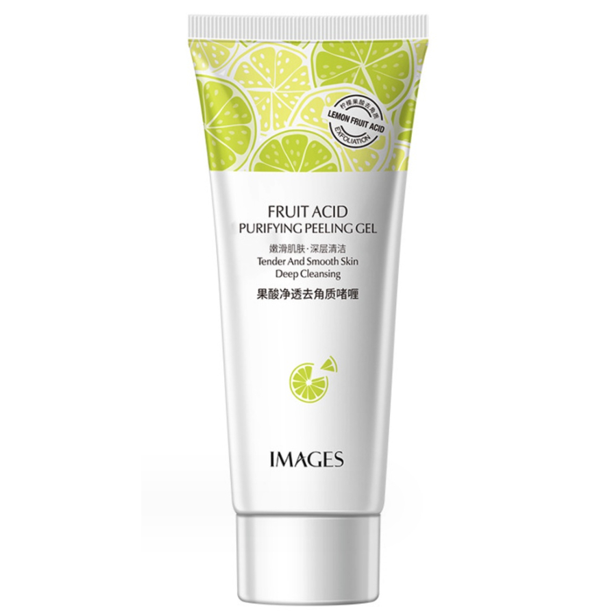 Images Advanced Fruit Acid Exfoliation Facial Scrub Deep Cleansing