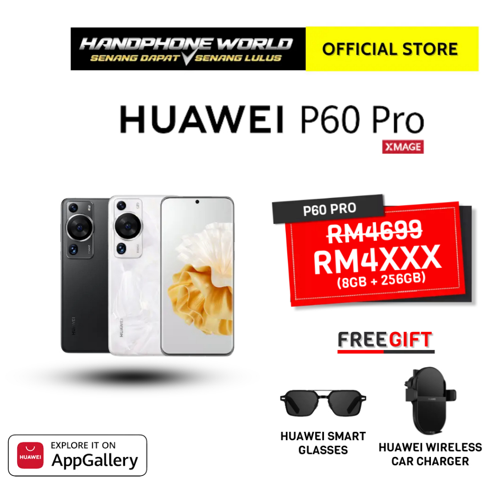 Huawei P60 Pro 8gb256gb12gb512gb Rococo Pearl Durable Kunlun Glass 88w Fastcharge 8368