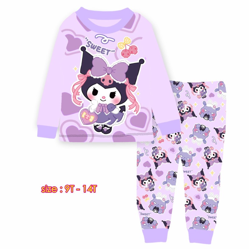 #80976 Cuddleme Girl Kuromi Pyjamas / Kuromi Sleepwear / Baju Tidur ...