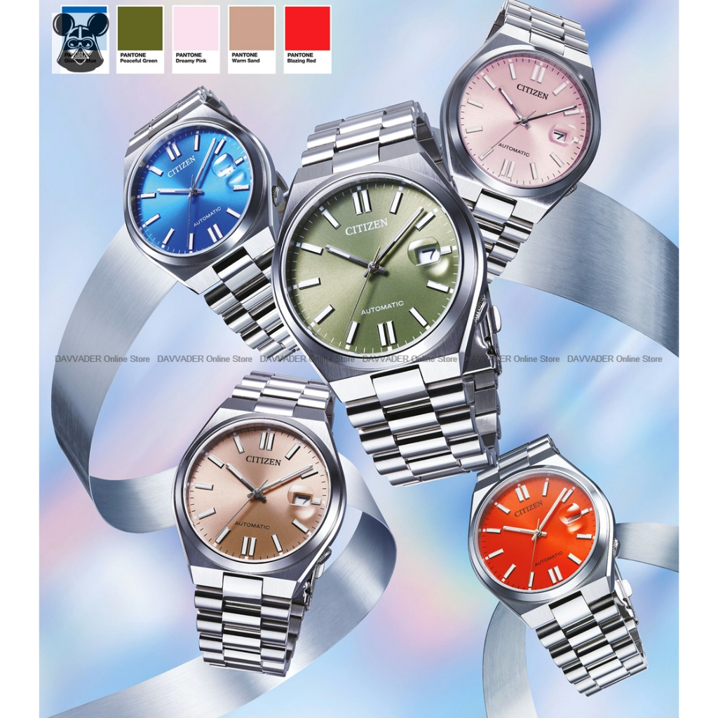 CITIZEN PANTONE Colours NJ0158 Men's Watch Date Magnifier Automatic