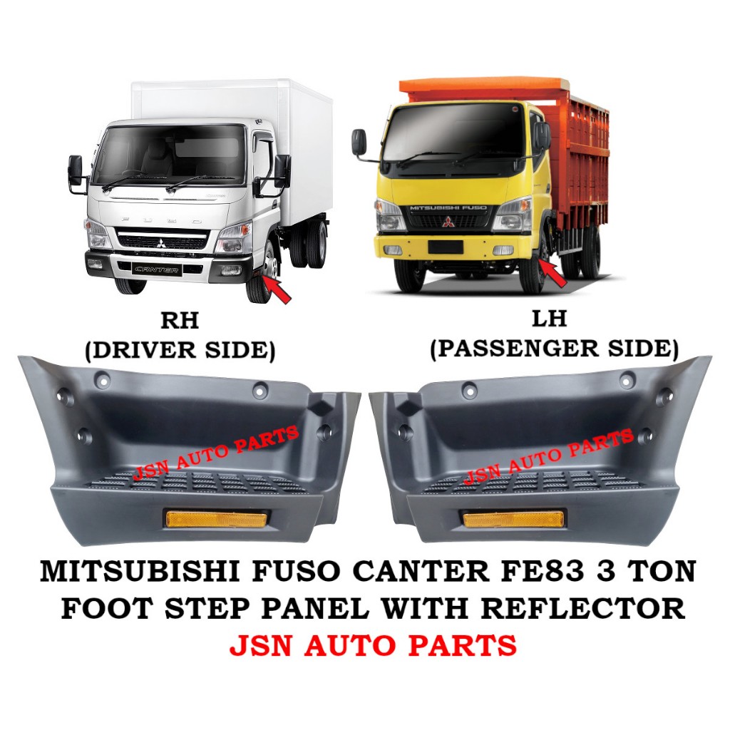 Mitsubishi Fuso Canter FE71 FE83 Foot Step Cover Side Step Plastic 1 ...