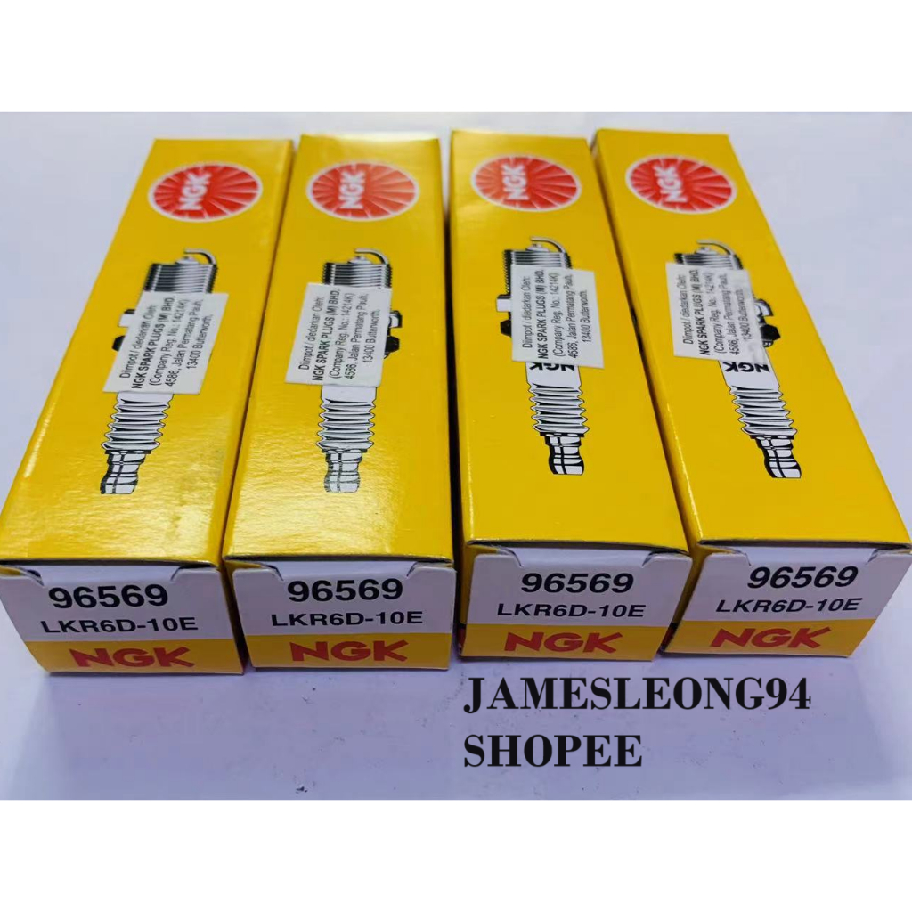 ORIGINAL LKR6D10E (96569) NGK SPARK PLUG HYUNDAI ACCENT G4LC ilo G3LA