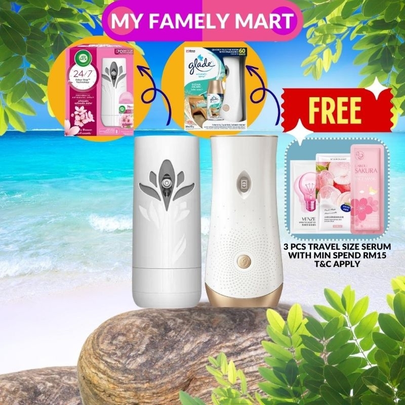 Glade Air Wick Automatic Spray ( No Refill ) Air Freshener Dispenser