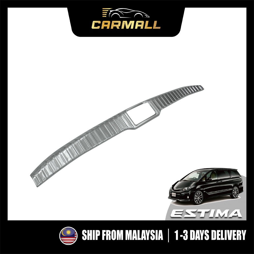 Toyota Estima 2006-2024 Rear Bumper Protector Out In Bonnet Protector ...