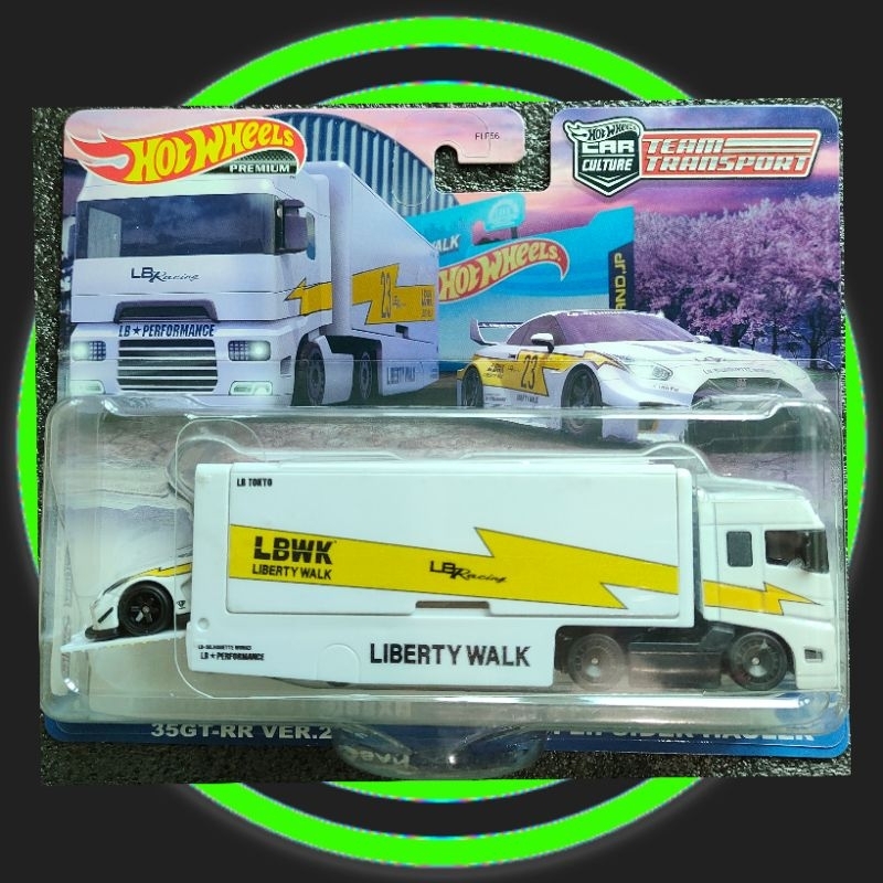 Hot wheels TEAM TRANSPORT LBWK NISSAN SKYLINE 2000GTR R35 | Shopee Malaysia