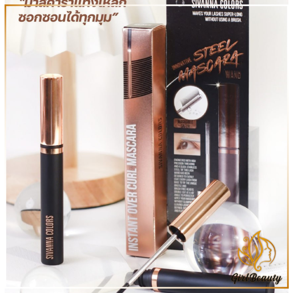 SIVANNA COLORS INSTANT OVER CURL STEEL MASCARA Shopee Malaysia