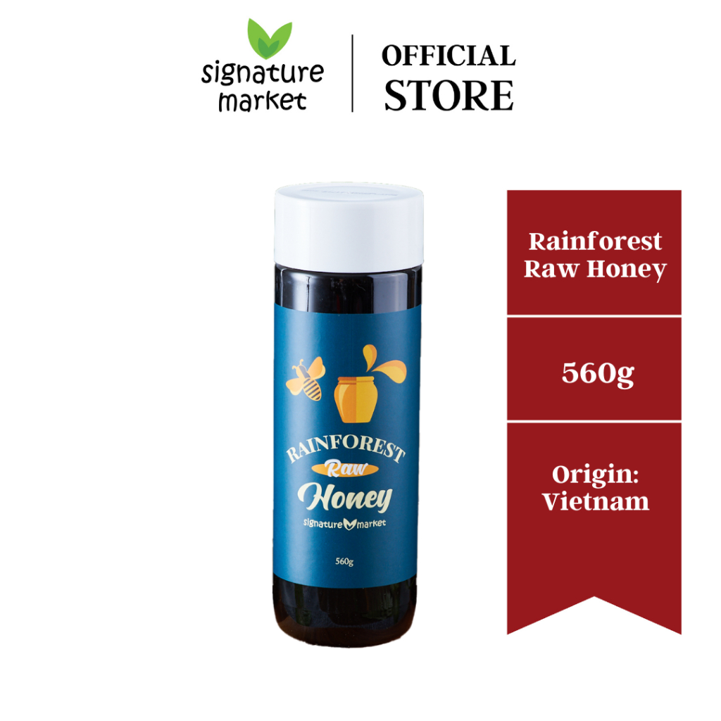 Signature Market Rainforest Raw Honey (560g) Shopee Malaysia