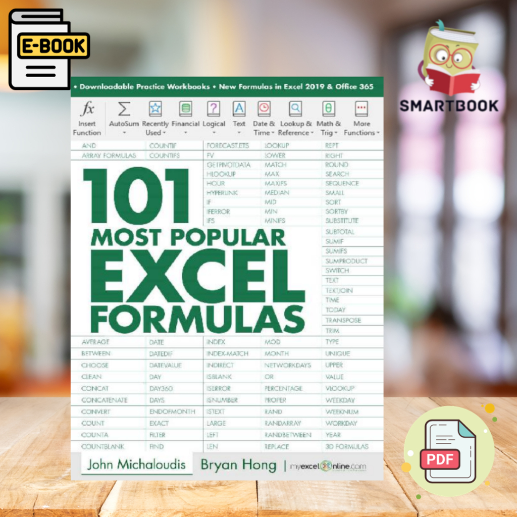 《101 Most Popular Excel Formulas》Excel Formulas for Beginners: 101 ...