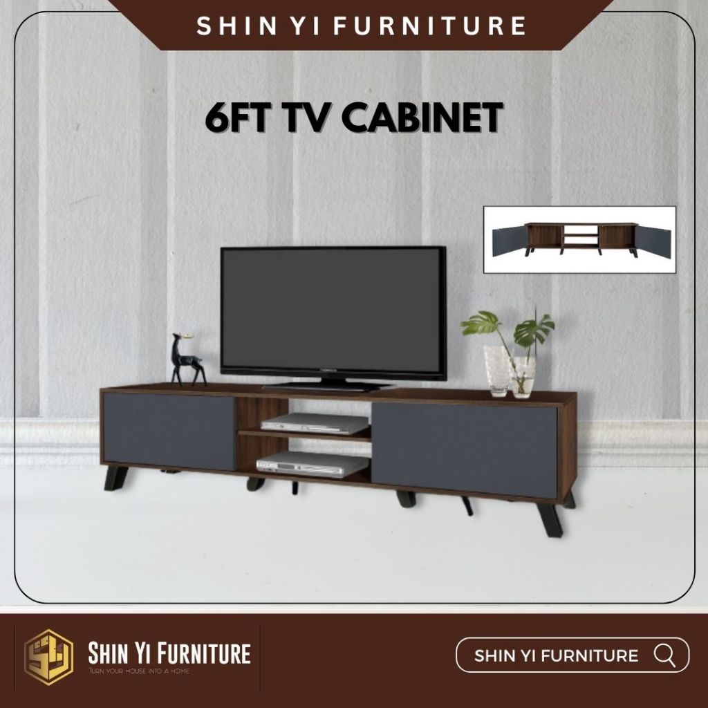 6ft TV TV Bench Modern TV Rack Simple TV