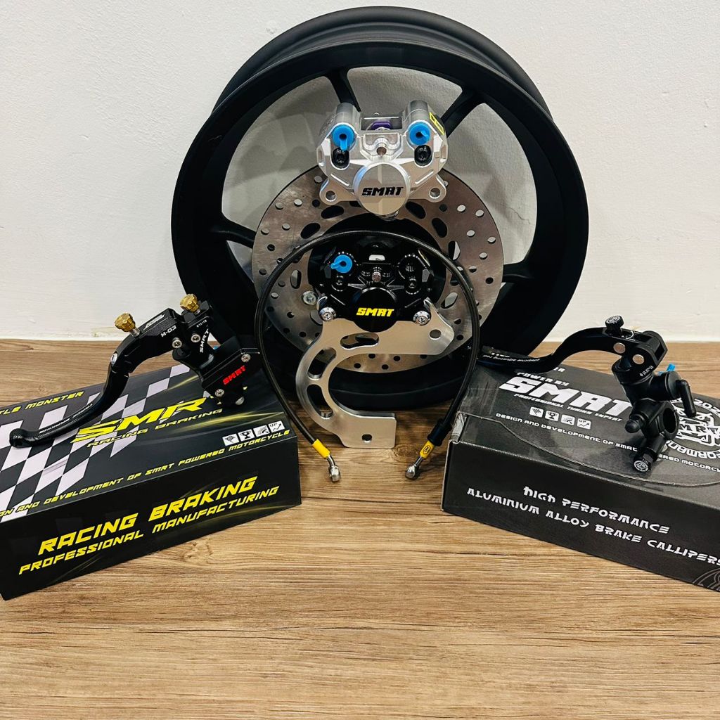 NVX155 REAR RIM (MODIFY Rear Disc with SMRT P34 2POT caliper & LEFT ...