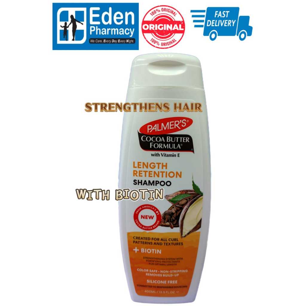 Palmer's cocoa butter formula Length Retention shampoo with biotin