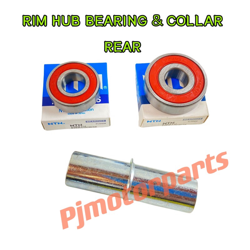MODENAS GT128 / DINAMIK 120 / GT 128 - FRONT & REAR HUB RIM BEARING ...