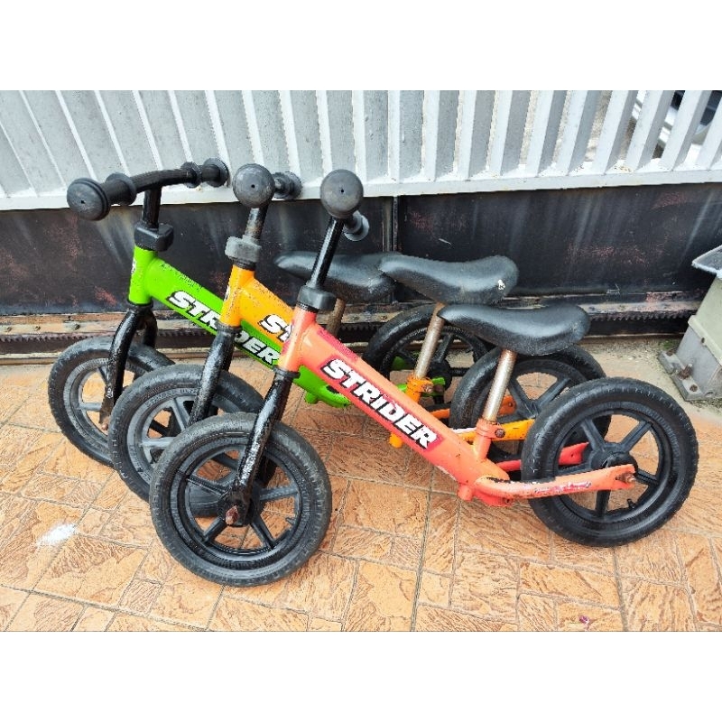 used strider bike Strider Sport 12 Balance Bike Shopee Malaysia