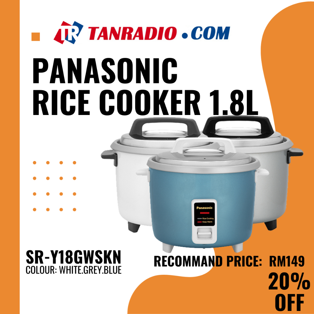 Toshiba 1.8L Conventional Rice Cooker RC-T18CEMY(GY) (Grey)