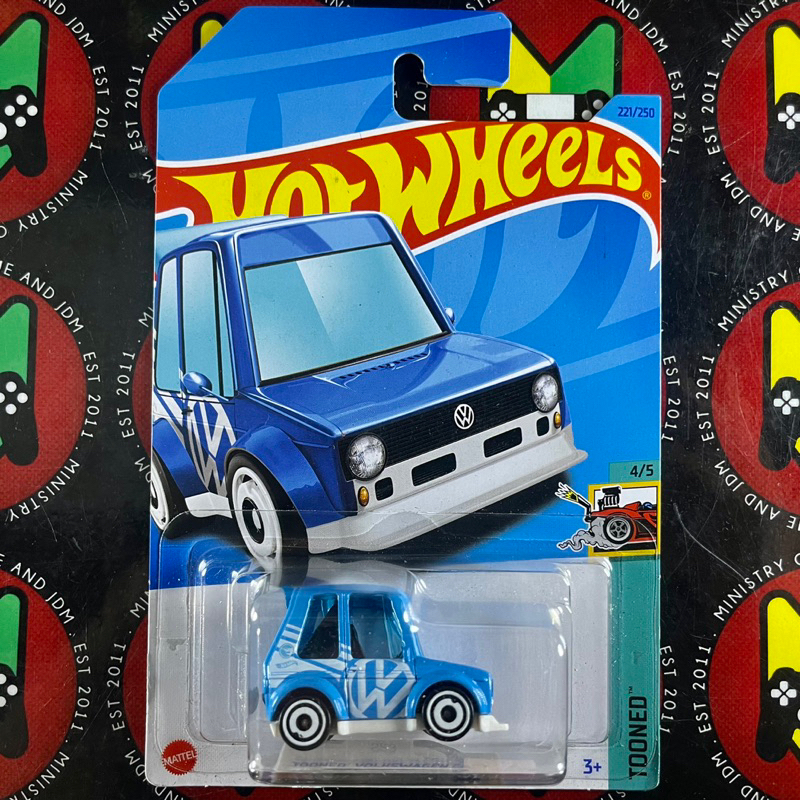 [ORIGINAL]Hot Wheels Tooned Volkswagen Golf MK1 (Treasure Hunt