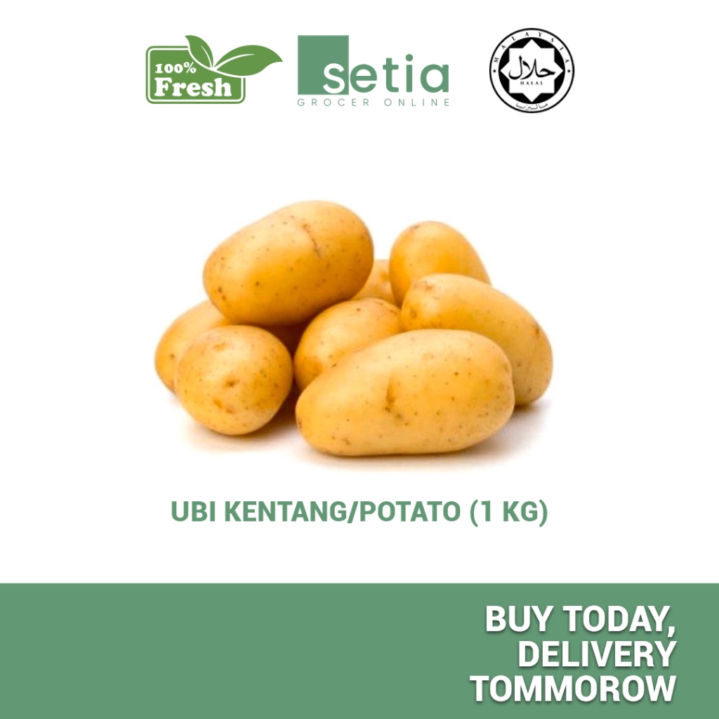 Ubi Kentang Potato 1 Kg Shopee Malaysia