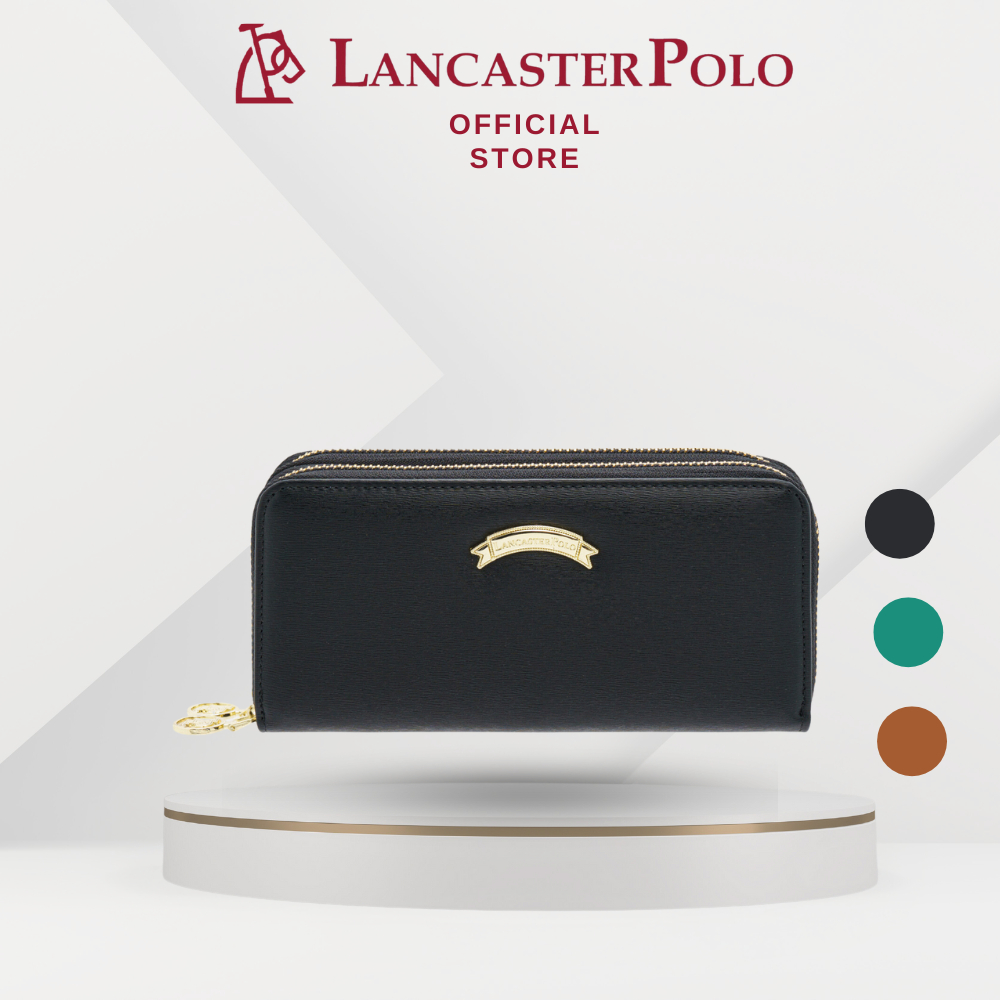 Lancaster Polo Tyra Ladies Women Zip-Around Clutch Long Wallet with ...
