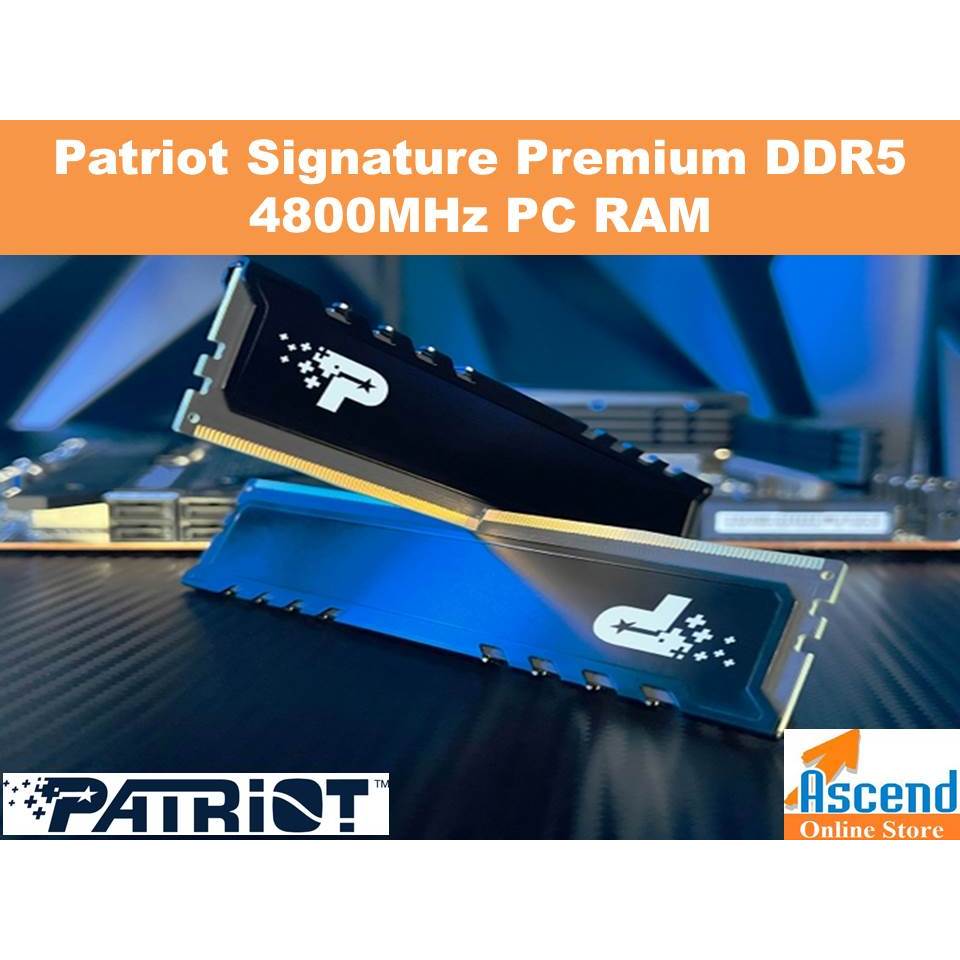 Patriot Signature Premium DDR5 4800MHz PC RAM | Shopee Malaysia