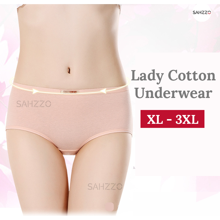 SAHZZO Ladies Middle Waisted Hip Lift Cotton Underwear Women Panty DINIZI  3166 蒂妮姿纯棉女士内裤