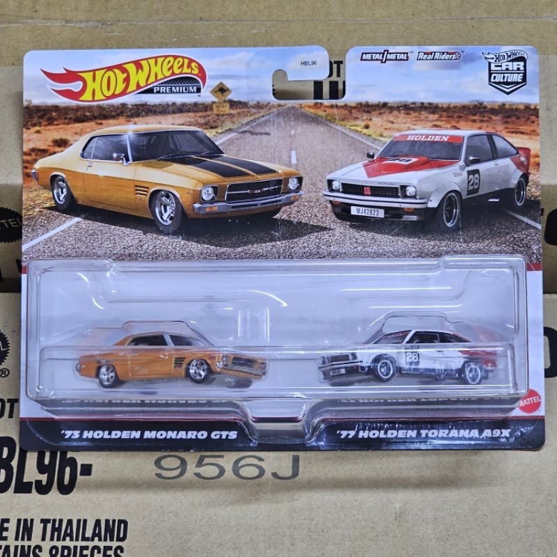 HOT WHEELS PREMIUM TWIN PACK 73 HOLDEN MONARO GTS and 77 HOLDEN TORANA A9X Shopee Malaysia