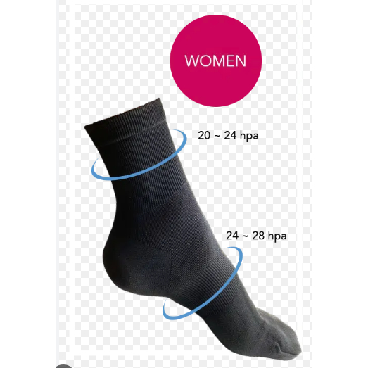 Aulora Socks with Kondenshi For Women- 1/2 pairs BLACK (Size M,L ...