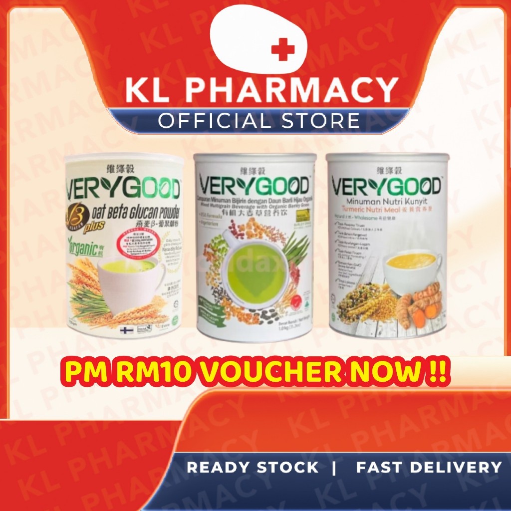 VERYGOOD (BARLEY GRASS/ TURMERIC/ OAT BETA GLUCAN) NUTRI DRINK POWDER