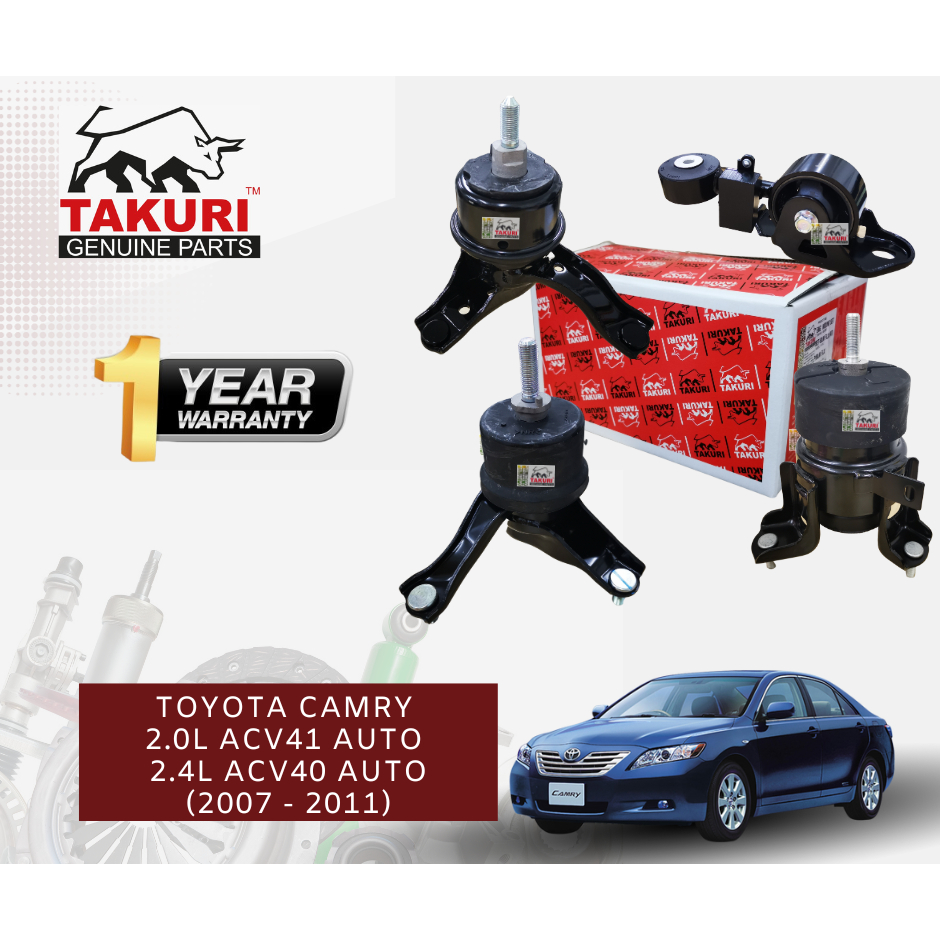 TAKURI TOYOTA CAMRY 2.4L ACV40 2.0L ACV41 AUTO (2007 - 2011) ENGINE ...